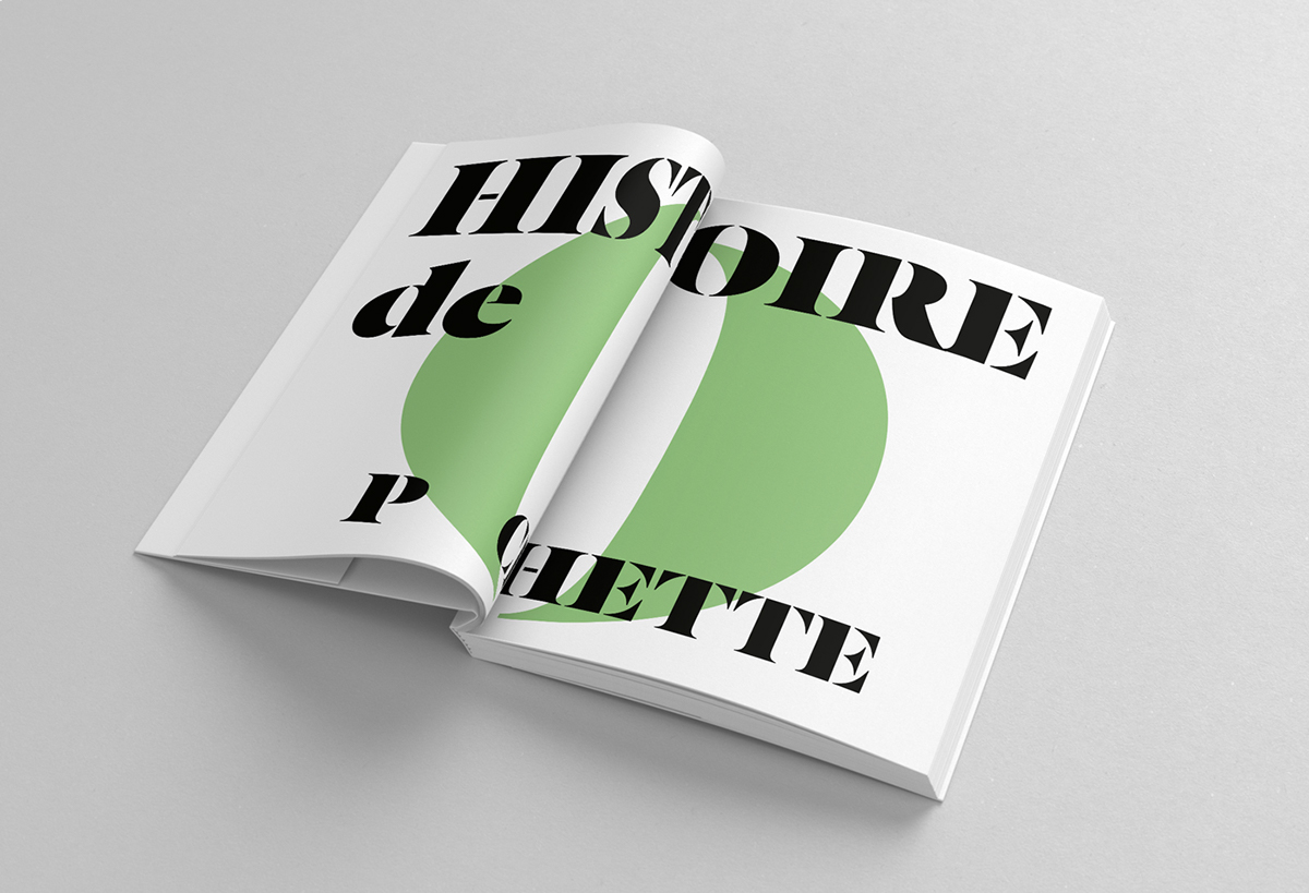 mise en page Layout Typographie font magazine revue sommaire