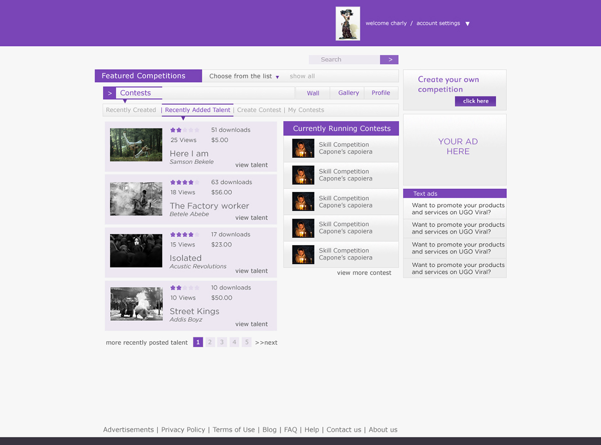 Social Networking ethiopia for sale Website Asnake violet purple Ugo Viral Viral social