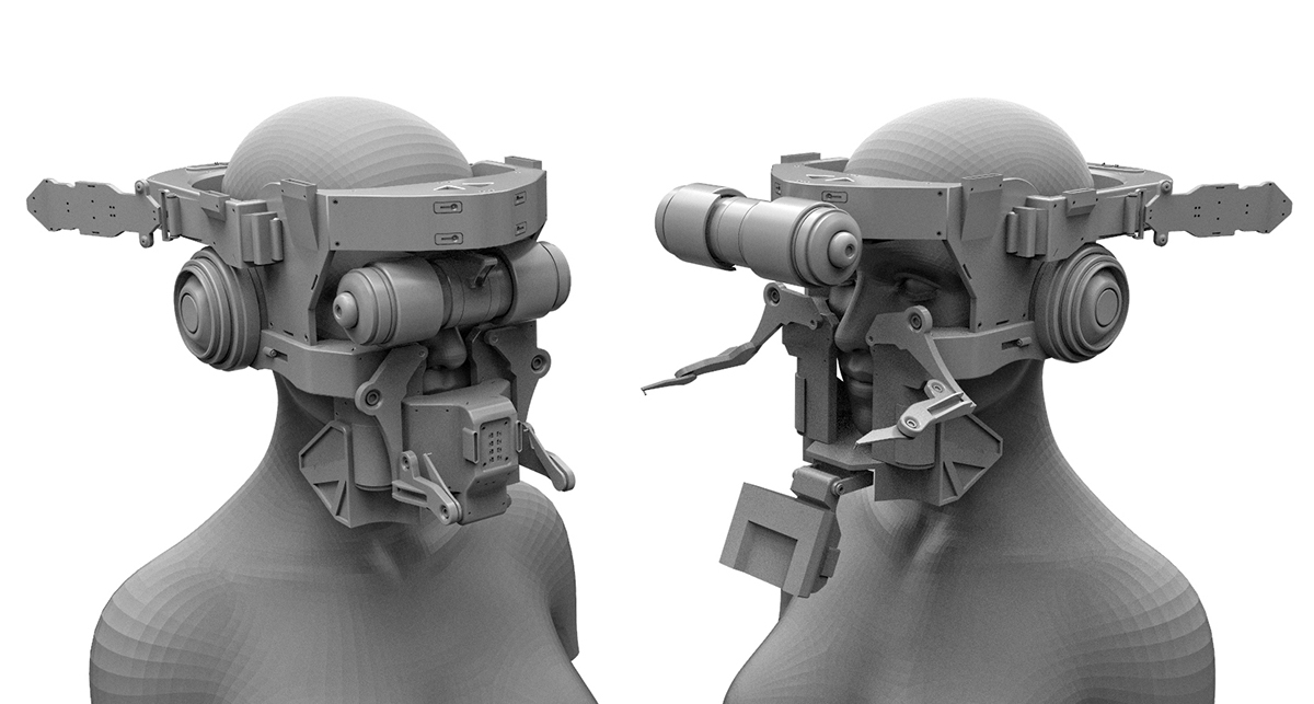 shyne mecha robot concept conceptart Conceptdesign Cyborg Scifi 3D