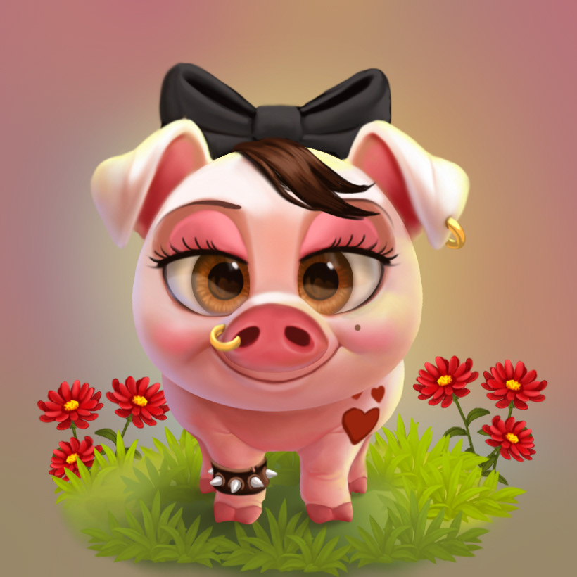 the 3 little pigs on Behance
