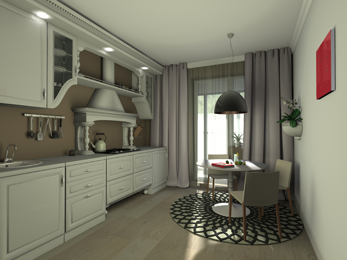 Interior design modern apartment St. Petersburg minimalistic renovation refined cozy