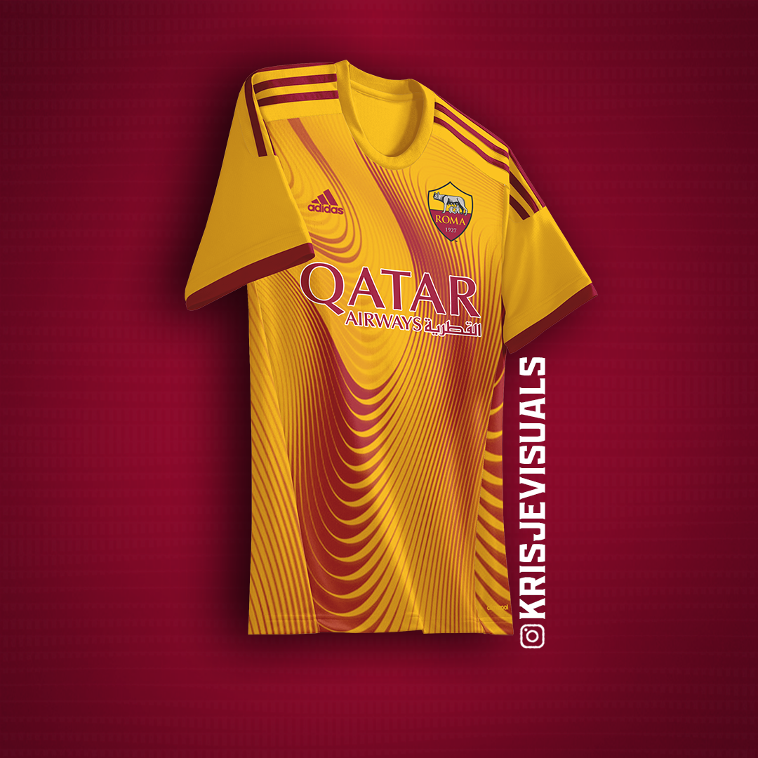 adidas roma asroma SerieA football soccer jersey uniform Fashion 