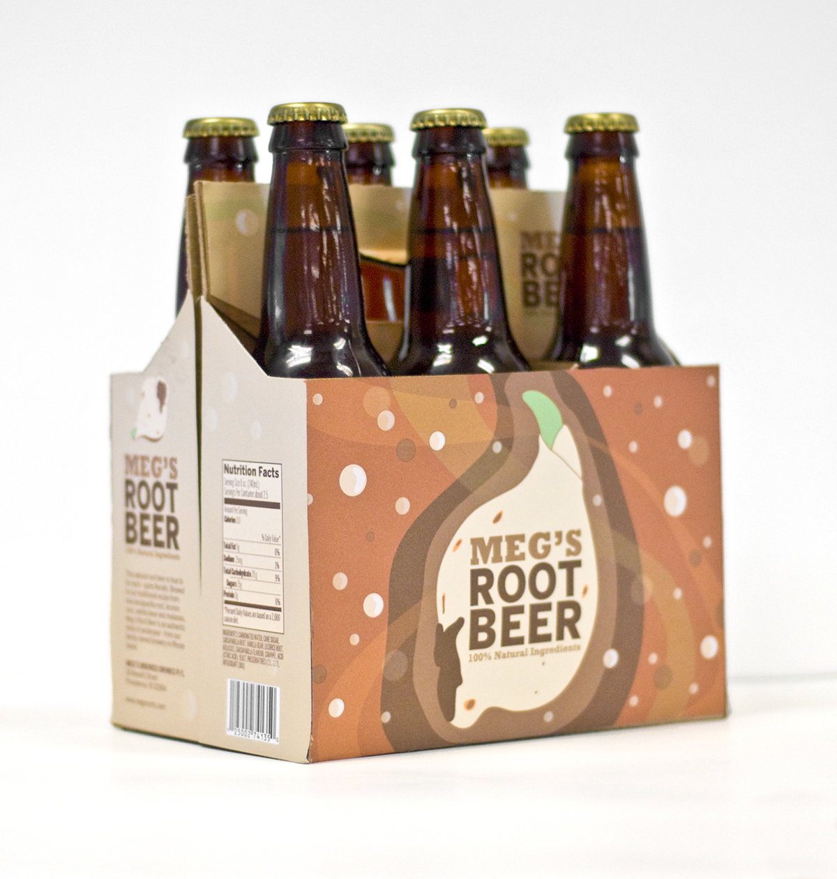 Adobe Portfolio root beer root bulb color
