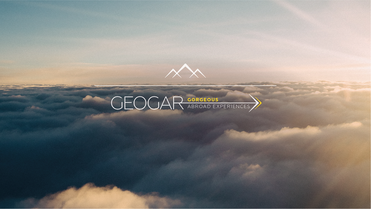 branding  logo geogar design responsive brand Travel