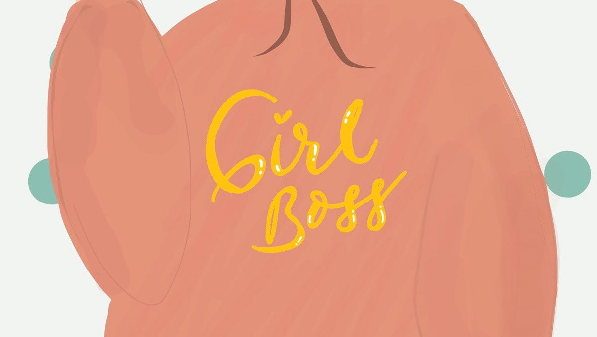 boss girl girlboss hoodie hoodiepink ILLUSTRATION  Illustrator LUV pink tosca