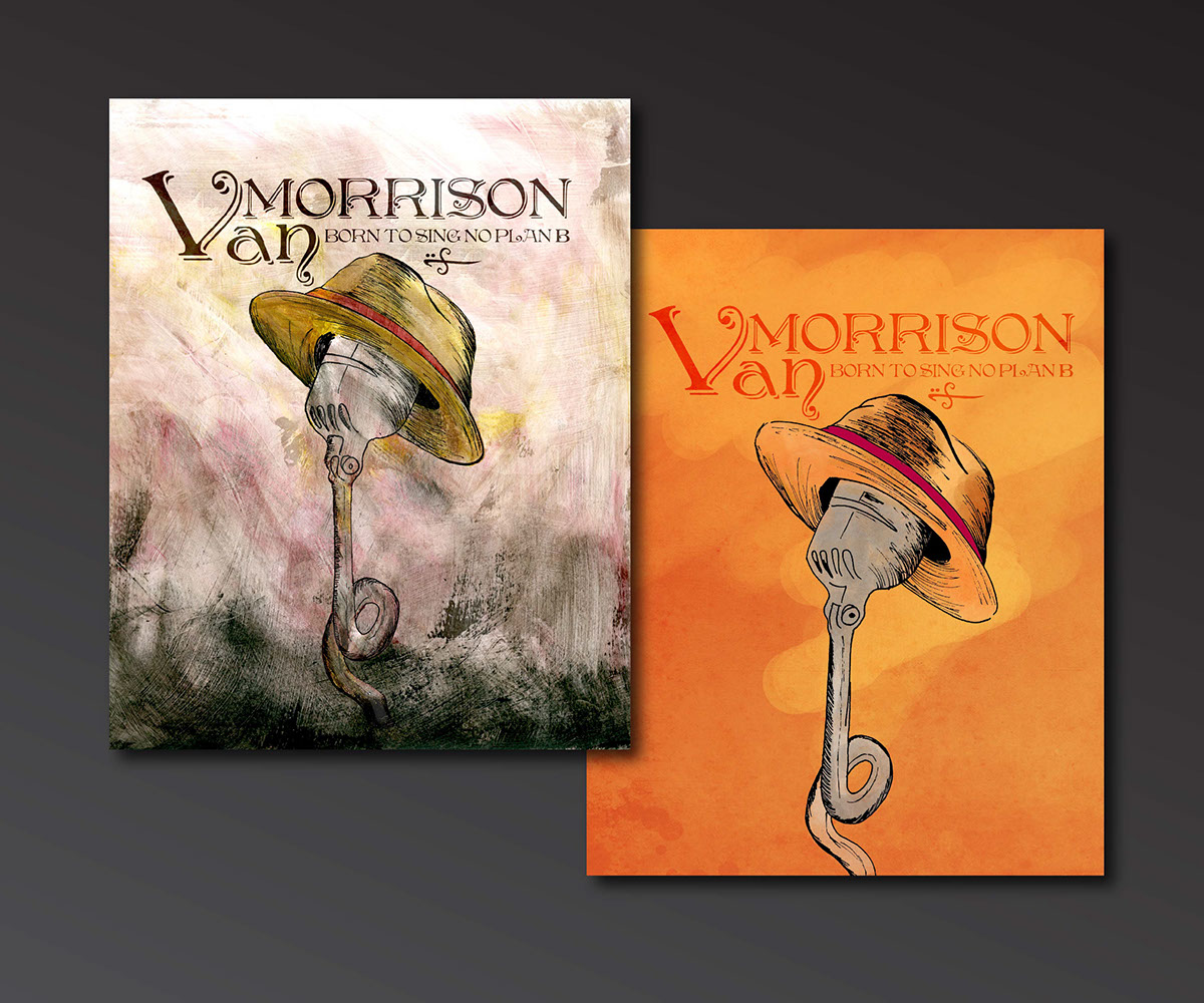 Van Morrison poster music tour Poster series