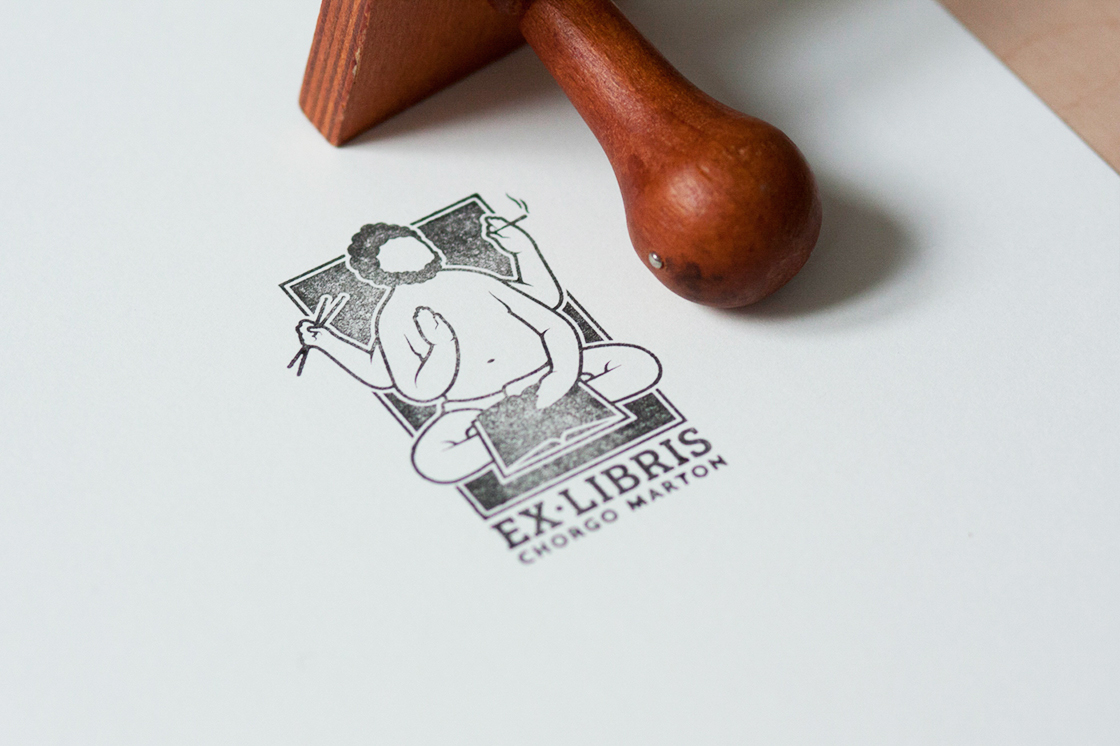 exlibris Exhibition  stamp poster Booklet sticker