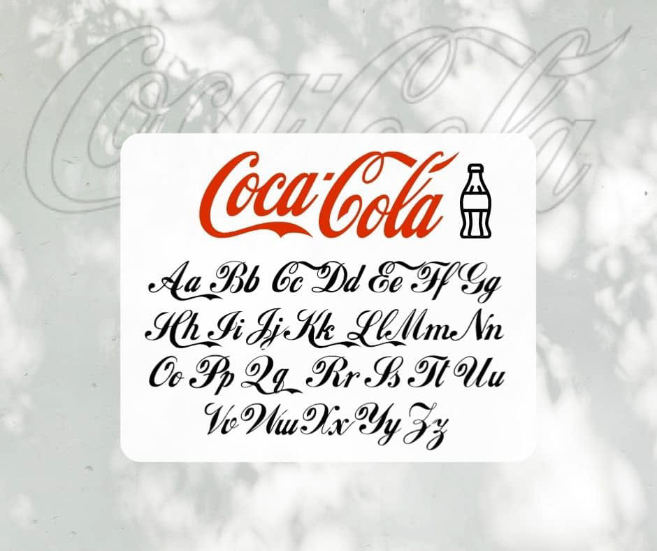 Coca-Cola Font View