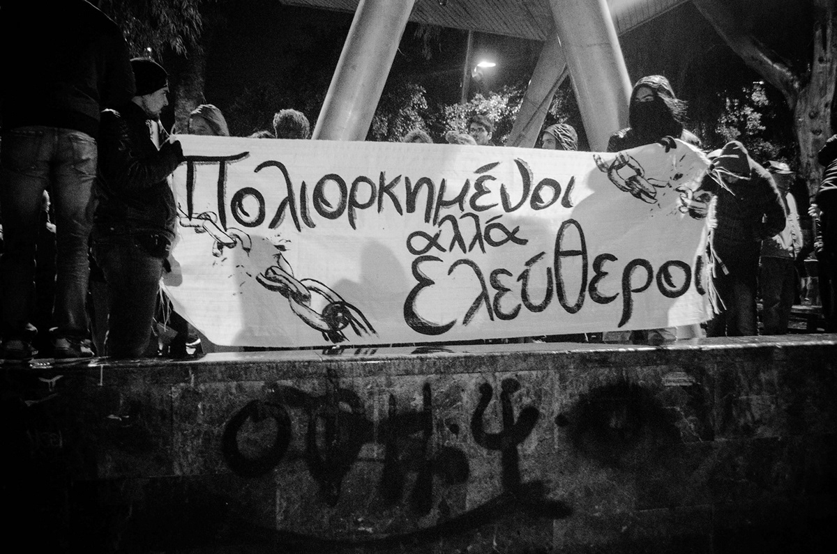 eurogroup antiausterity rally Solidarity Greece Crete heraklion Eurozone finance