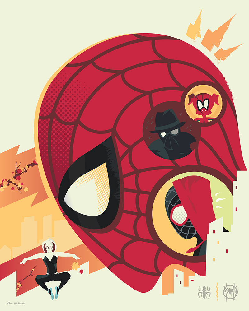 spider-man marvel sony animation Sony Adobe Creative Cloud Into The Spider-Verse comics vector adobe illustrator adobeawards