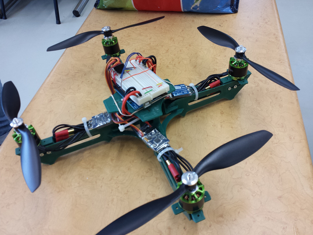 quadcopter 3d printing mechanical design