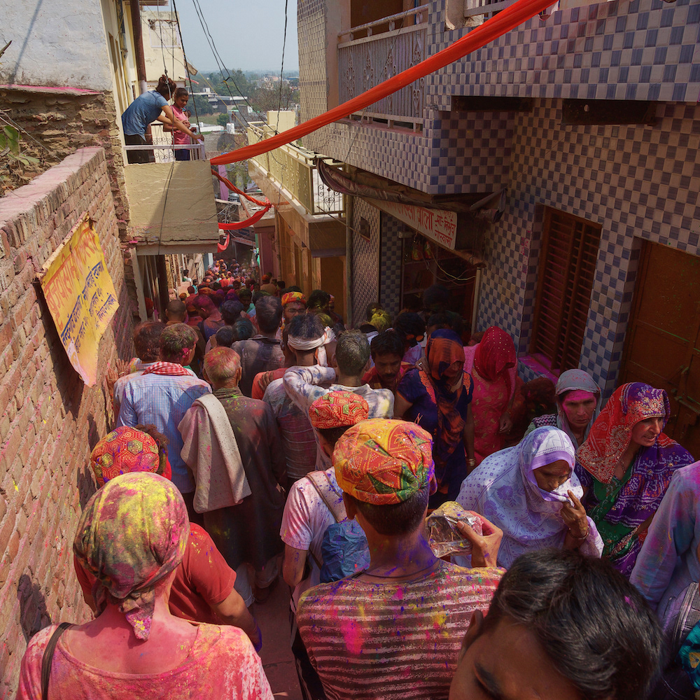 Adobe Portfolio Barsana colour festival holi India travel krishna mathura street photography travel photography