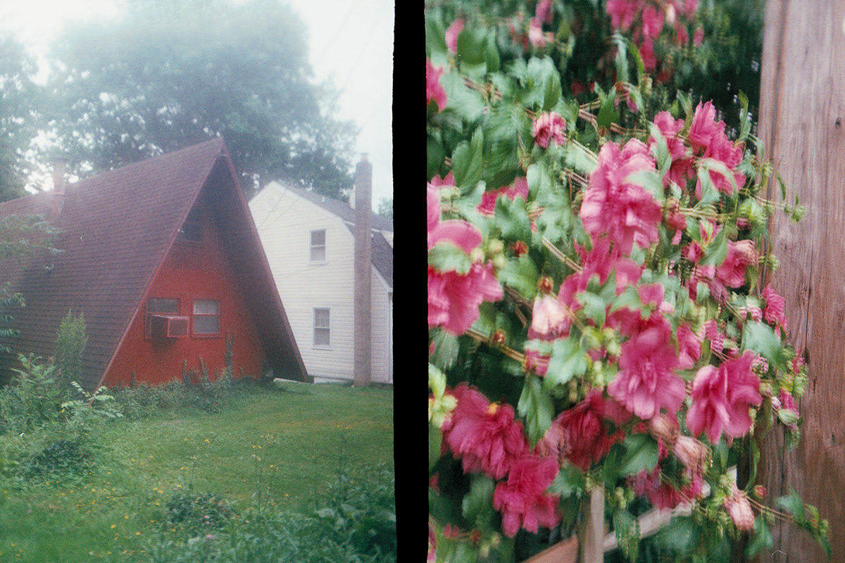 color film color diptych art Two candid