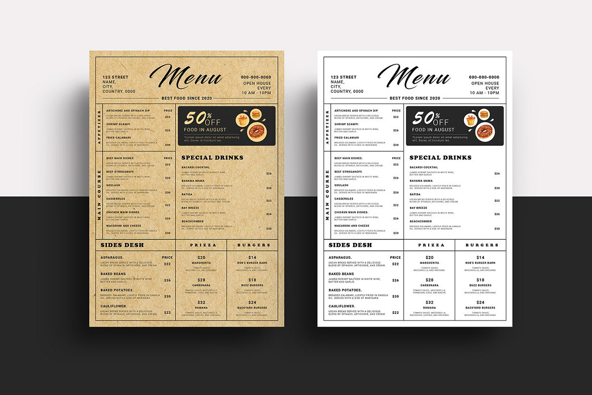dinner menu Editable Menu geometric menu Invitations & Paper menu printdable templates wedding wedding food wedding menu Wedding Menus
