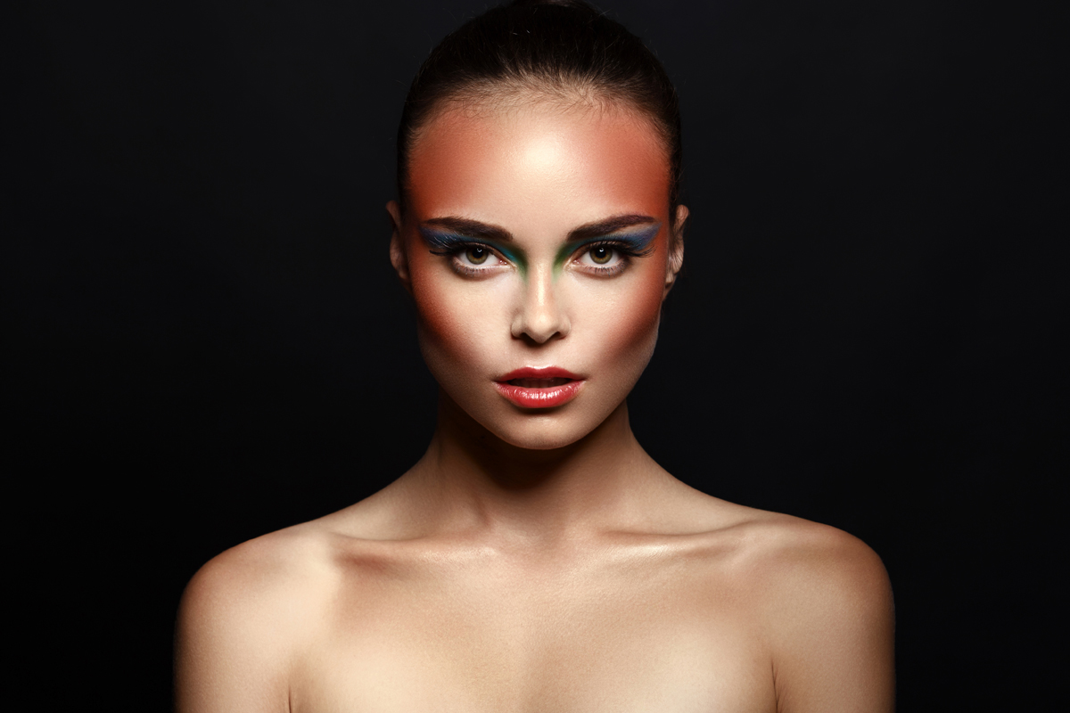 model beauty Make Up MUA lights studio Tarun concept photoshop
