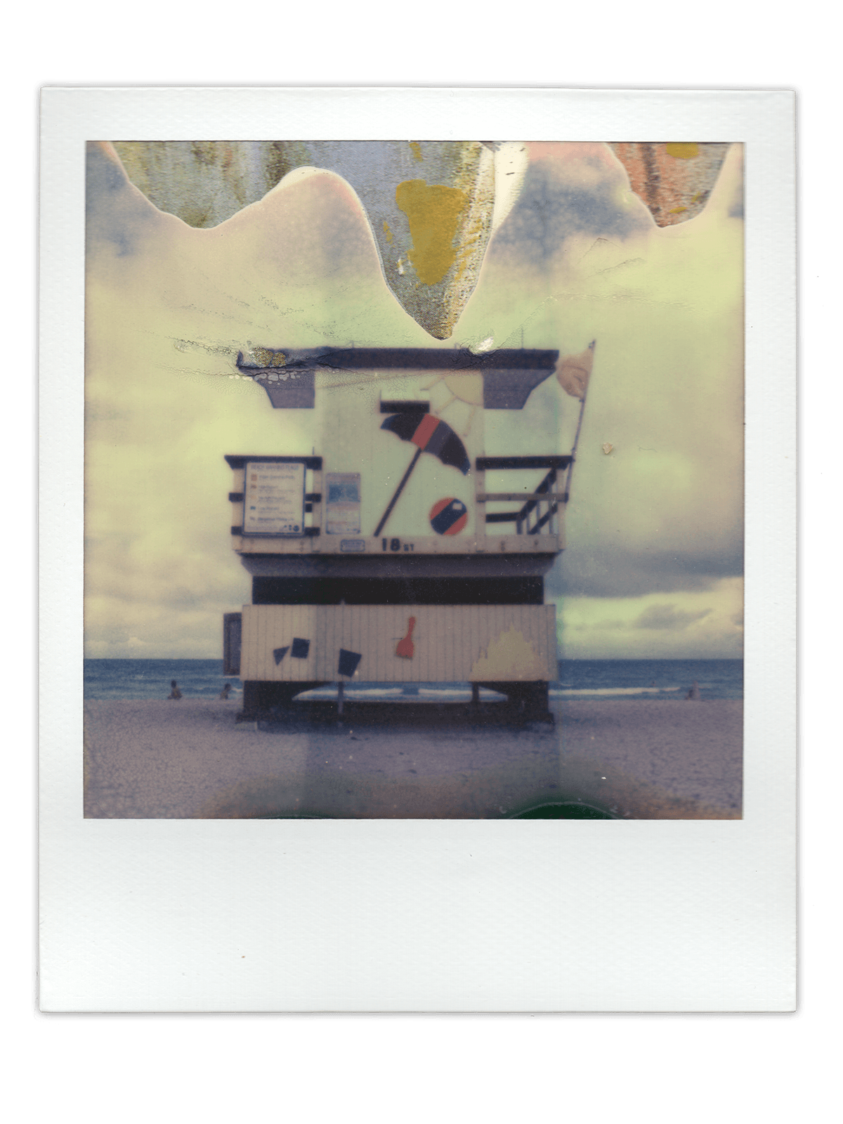 miami south beach POLAROID The Impossible Project PX-70 collage Cameron Wyckoff in.prnthtkls inprnthtkls in (prn.th tkl)S Jot&Dollop