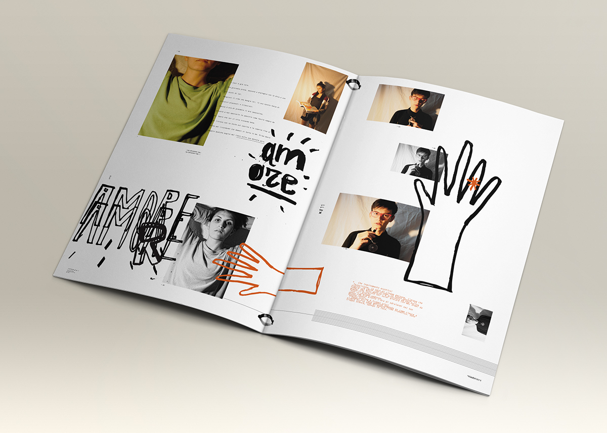 alter ego design book Love inspired lettering type art direction  graphic design  logo creative Layout girl man graphic