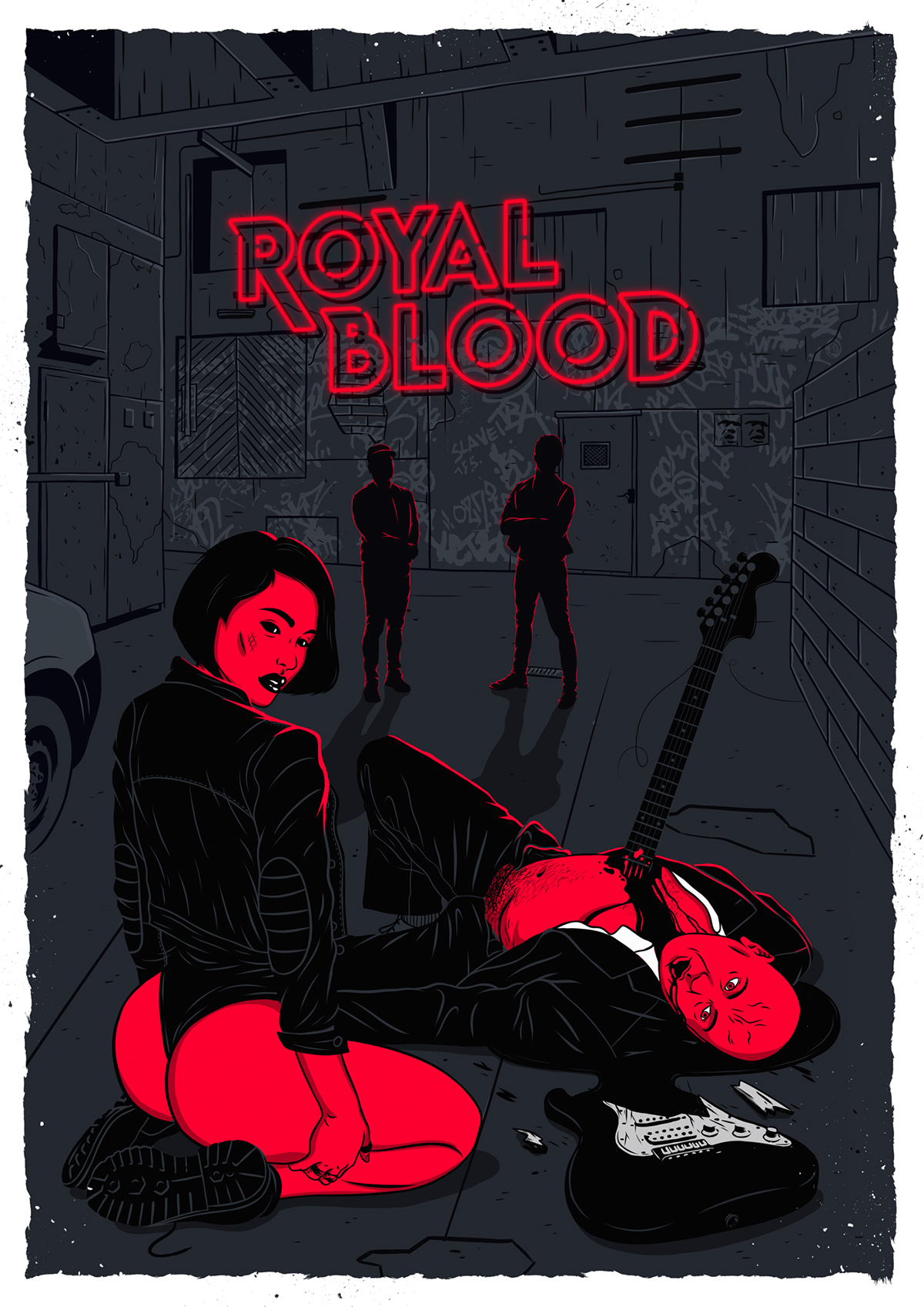 Royal Blood Poster New 2017 UK Music Get So Dark Tour FREE P+P CHOOSE YOUR SIZE 