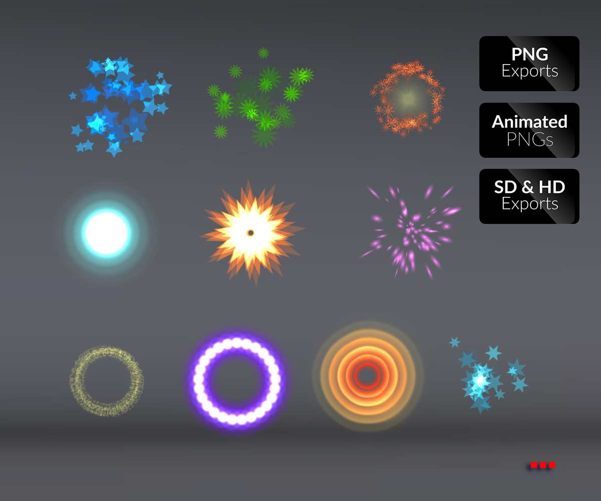 Abstracts action animated blast Bundles burst effects energy explosions flares games effects