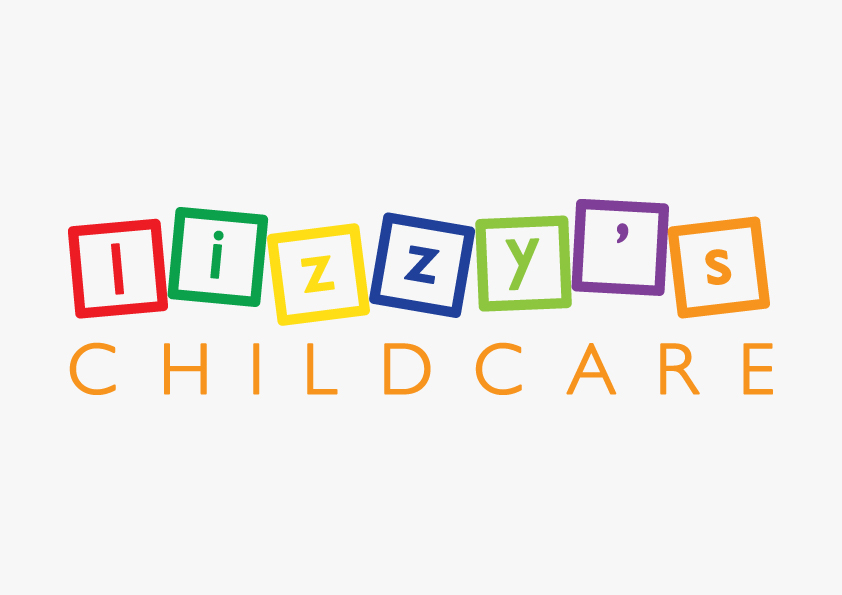 childcare building blocks Colourful  Business Cards logo
