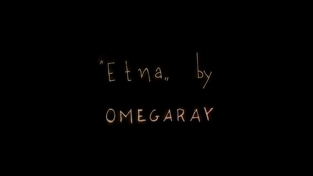 animation  omegaray direction music video animated music video ILLUSTRATION  etna volcano