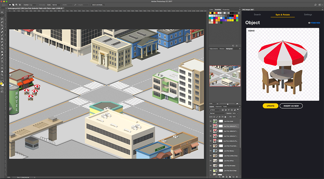 low-poly Low Poly city images 360 building ILLUSTRATION  town architecture Transport vehicles