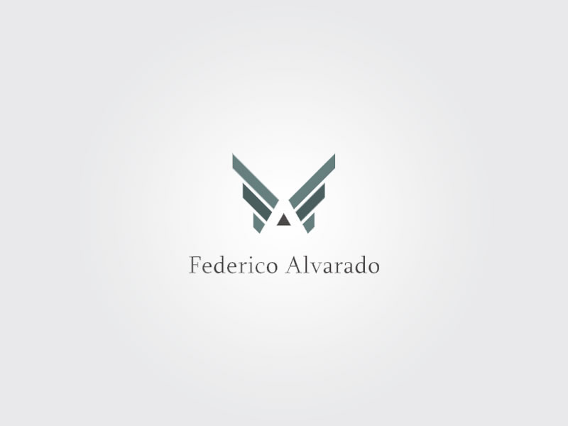 logo Federico Alvarado design