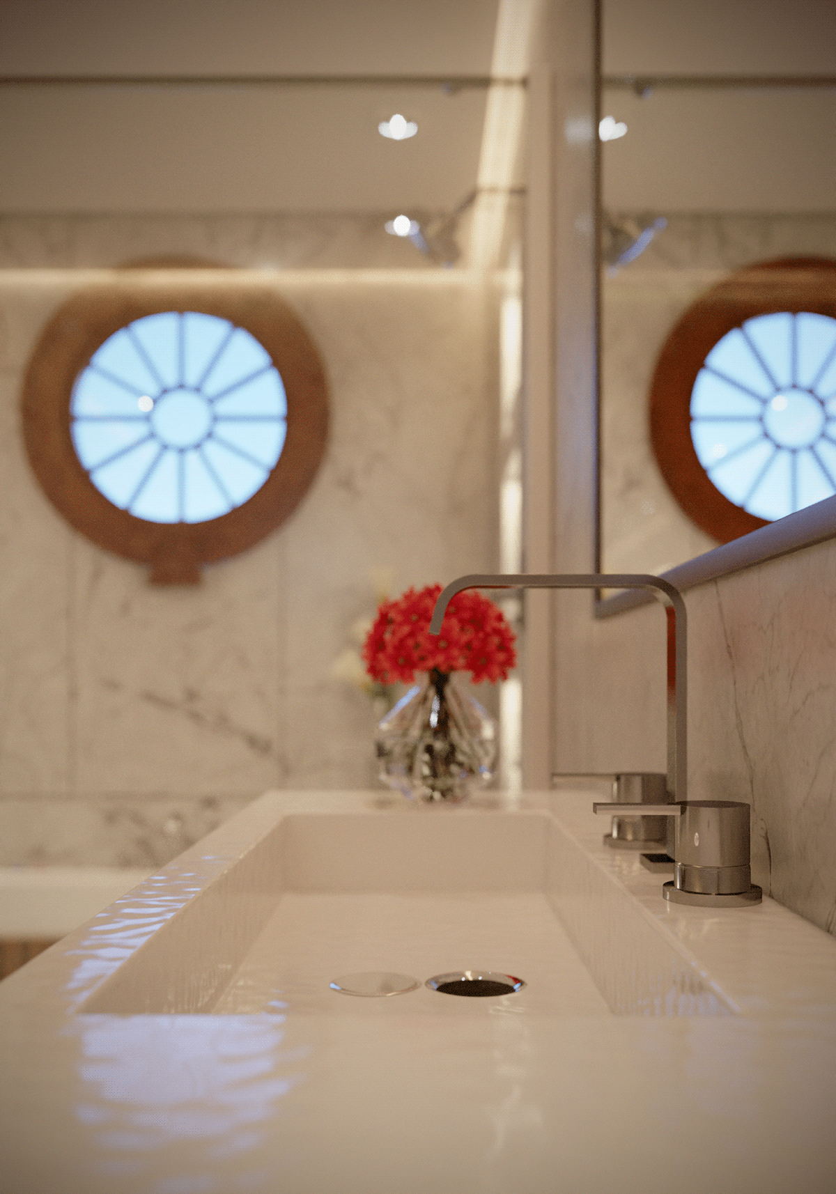 bathroom design visualization interior design  modern architecture archviz Render bathroom interior 3ds max CGI