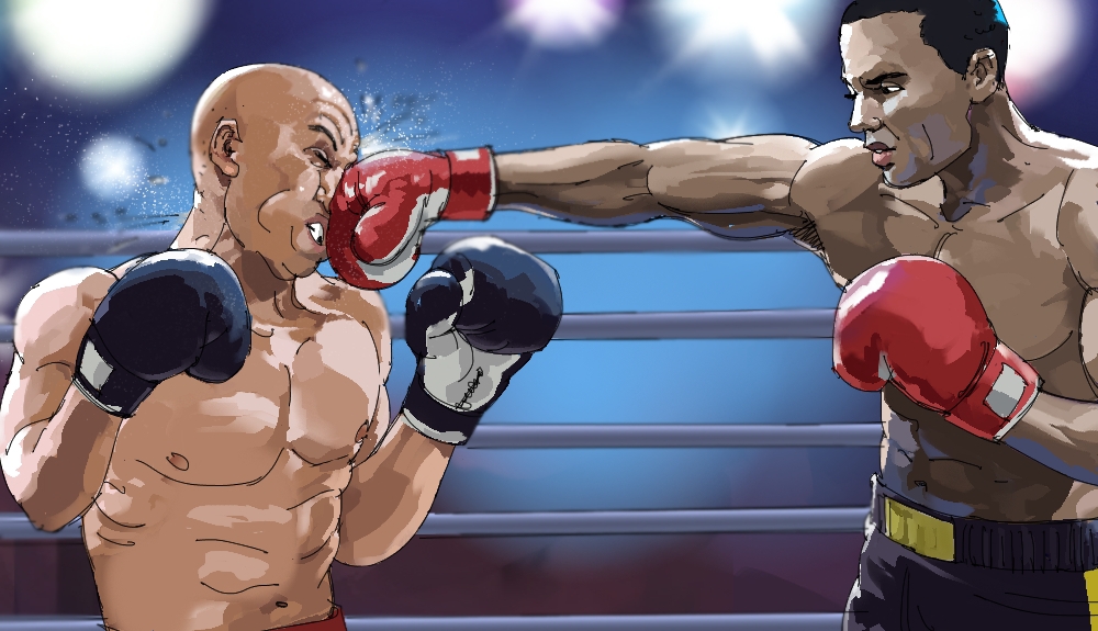 Boxing fight storyboard animation  Event