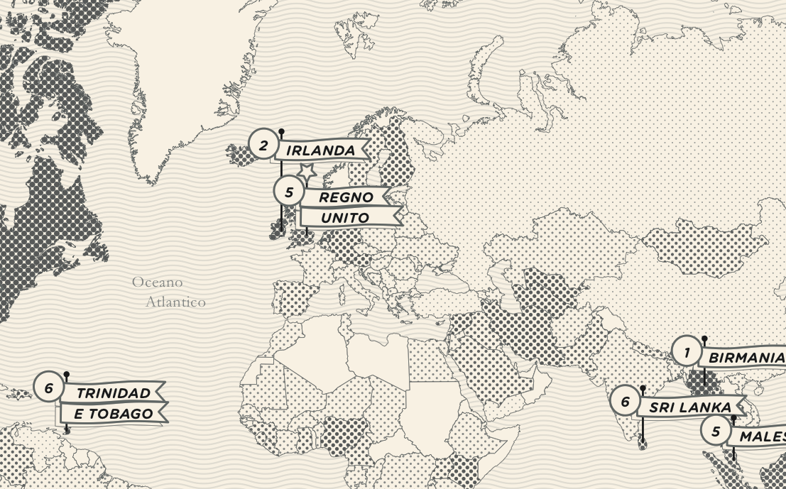 dataviz lalettura worldgivingindex DATAVISUALIZATION corriere corrieredellasera map