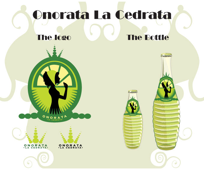 cedrata bottle design  logo design Guerilla Marketing