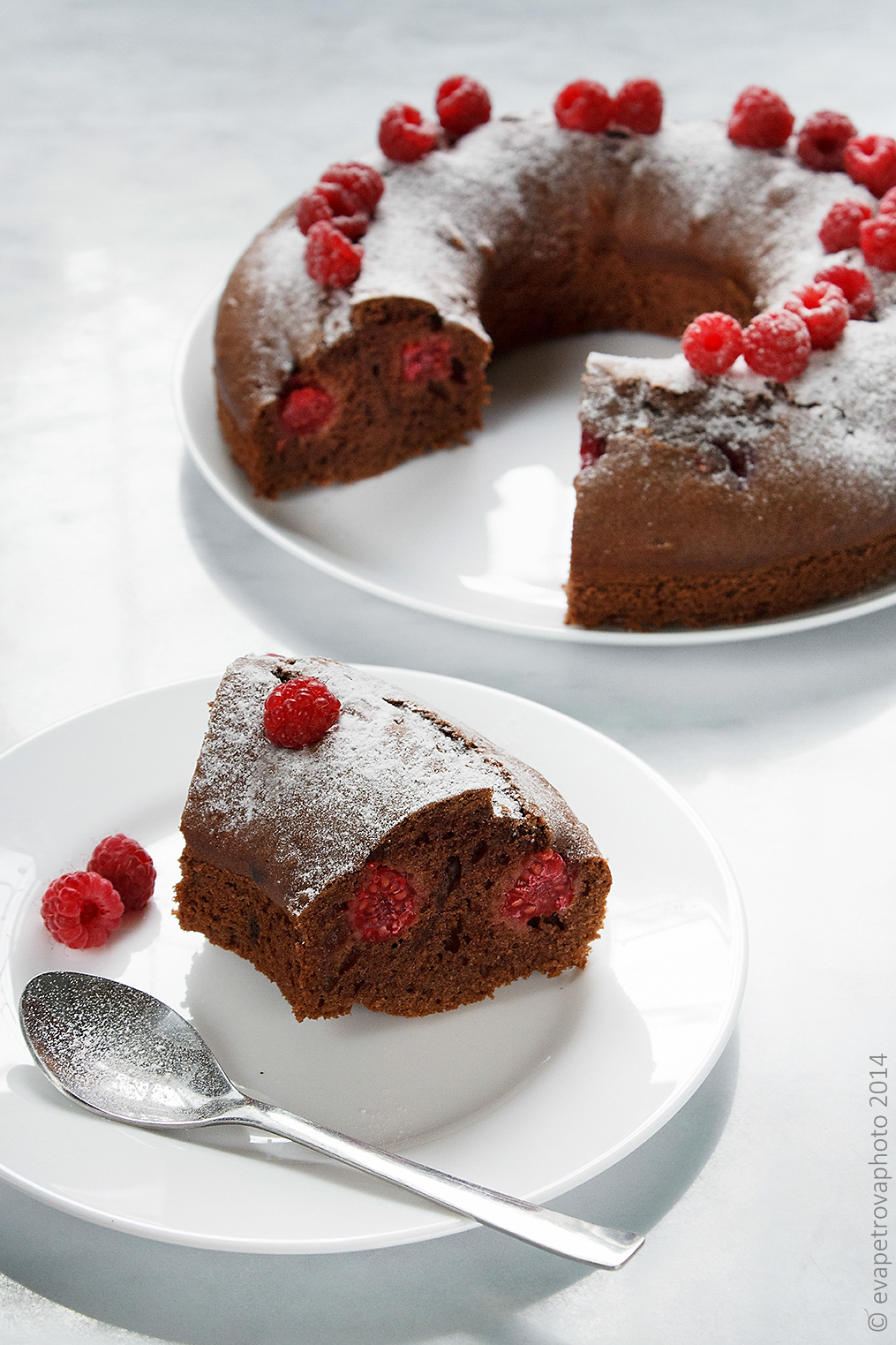 bakery cake Chokolate dessert rasberry sweet