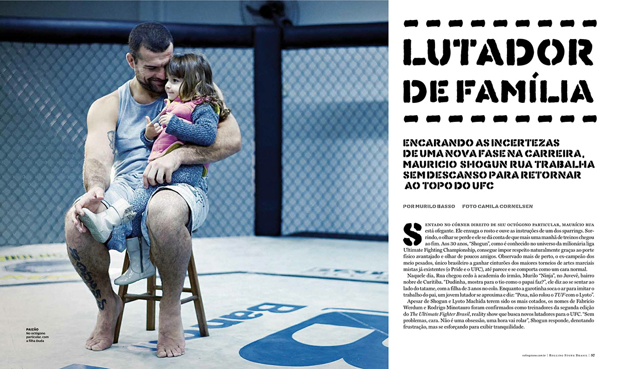 Rolling Stone Brasil rolling stone revista mauricio shogun rua shogun lutador de familia