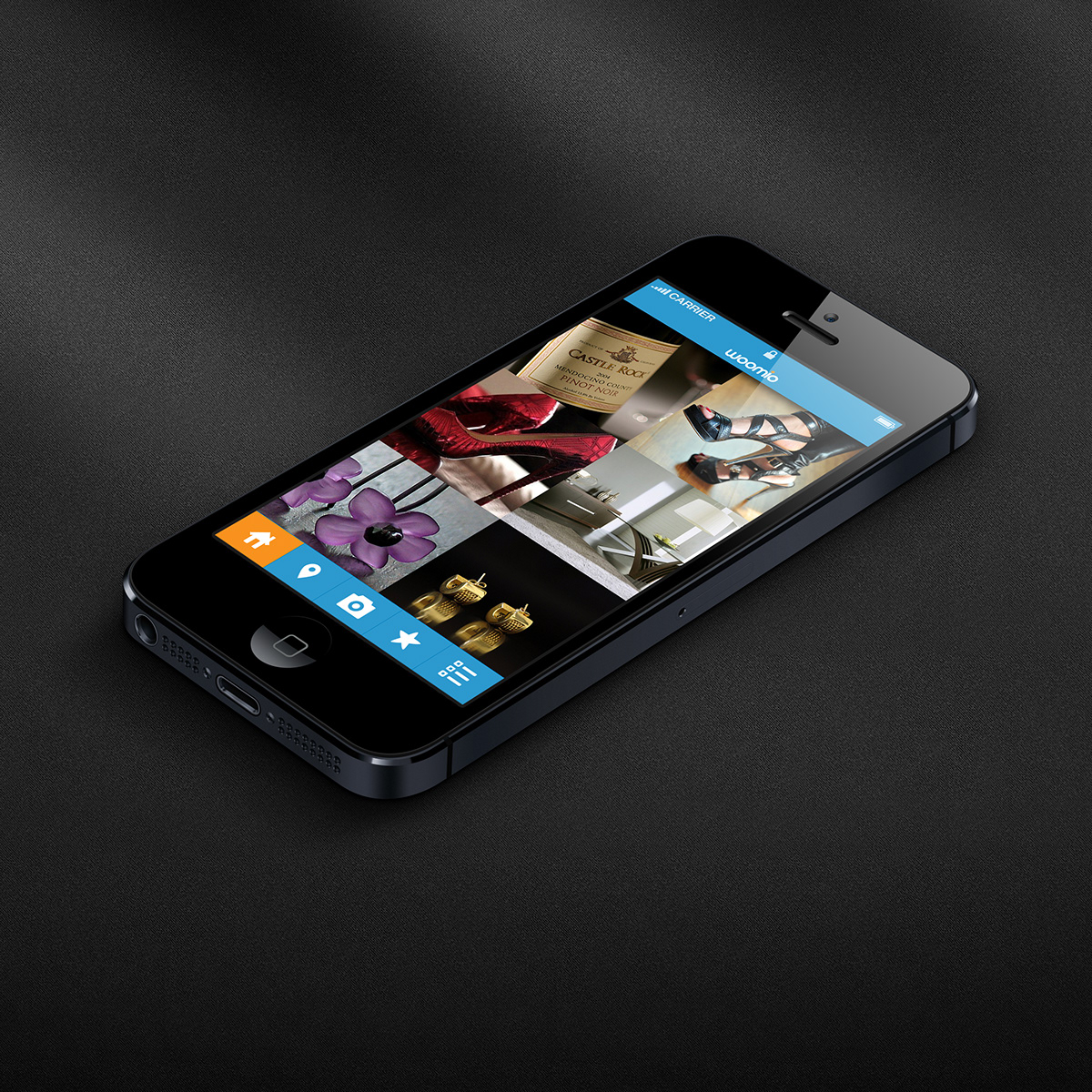 Woomio UI Mobile Solution mobile app