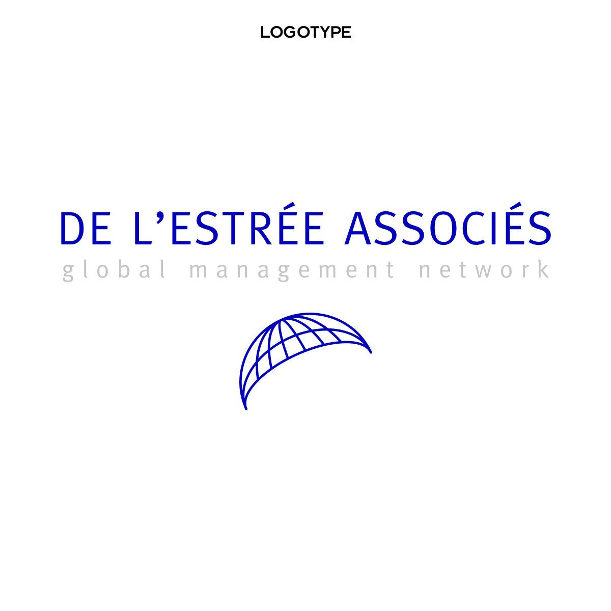 brand Logotype business card French consultancy