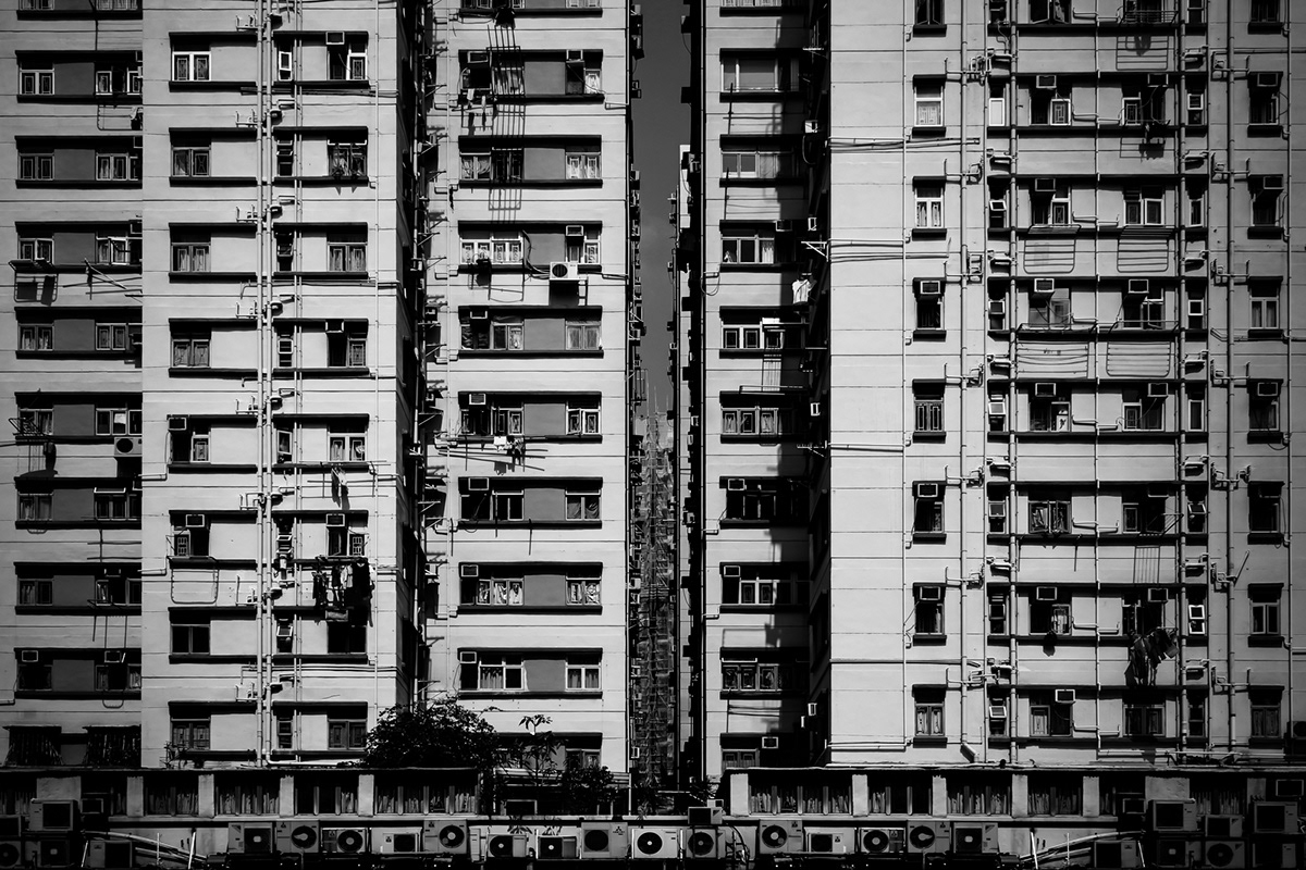 Hong Kong fotografie architektur black and white minimal Travel