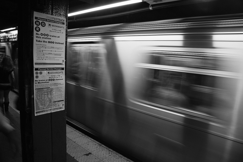 new york city New York new york city nyc NY black and White b&w photos trip subway metro