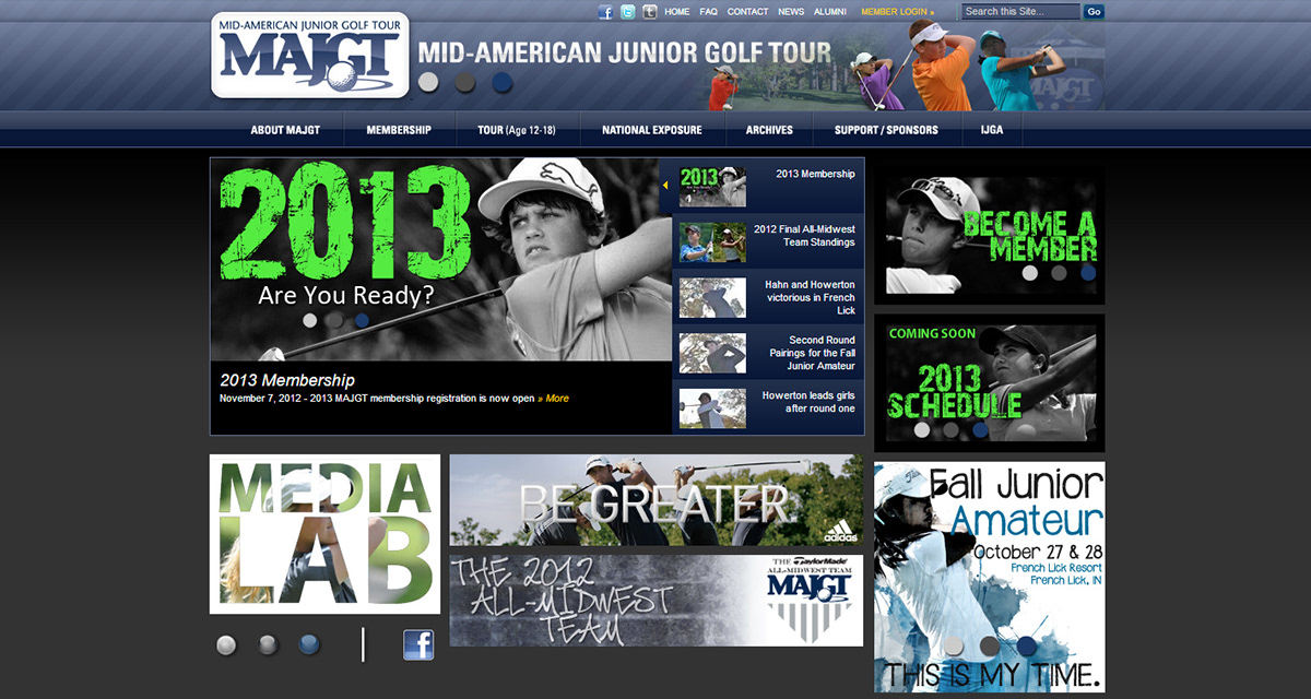 buttons websites golf golf association kids
