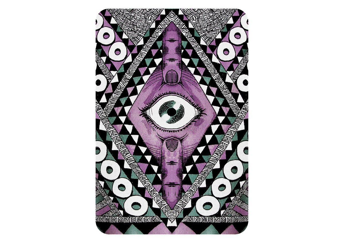 posters poster Patterns eye bird shark arm miguel ponceano ponceano design art colors colours symetrical symmetry