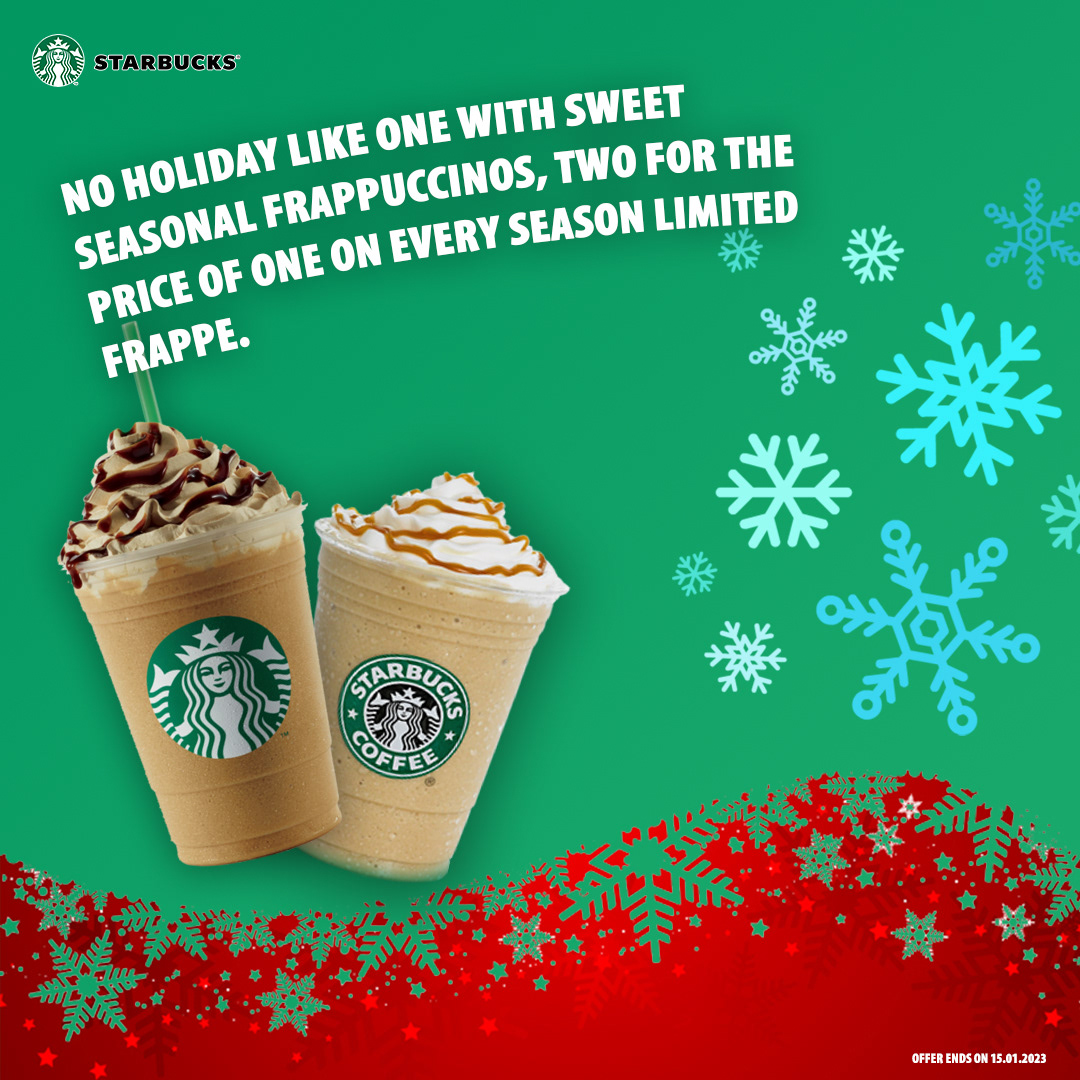 Adobe Portfolio Advertising  Christmas Coffee limited marketing   seasonal Social media post starbucks winter