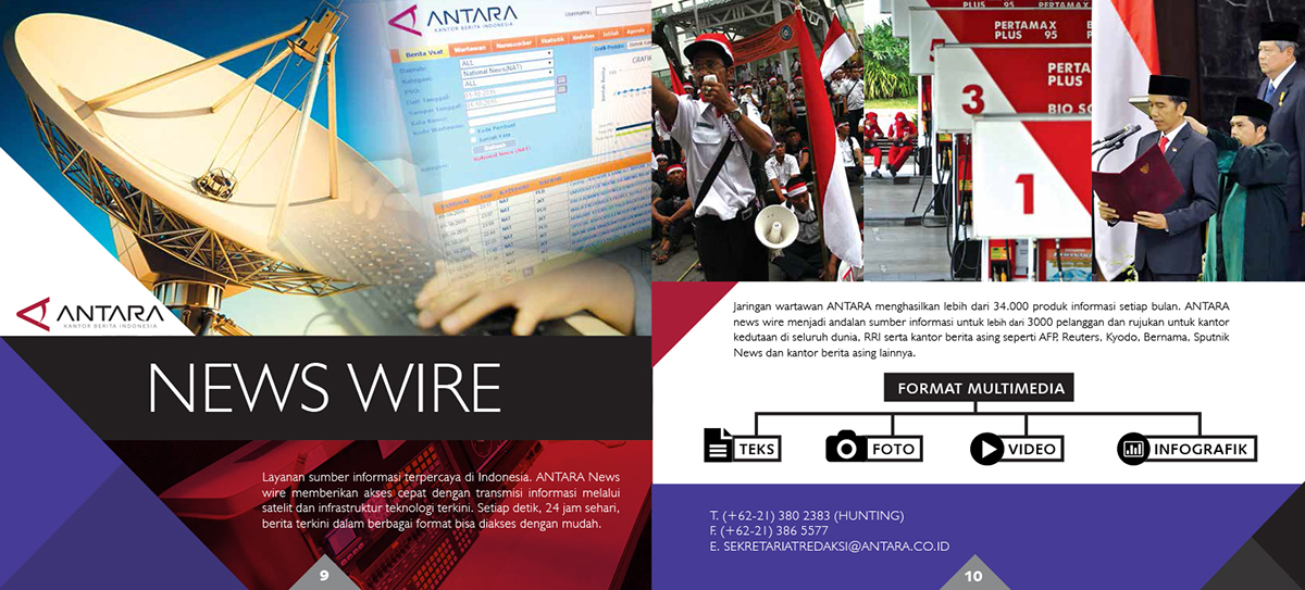 Booklet design Layout product