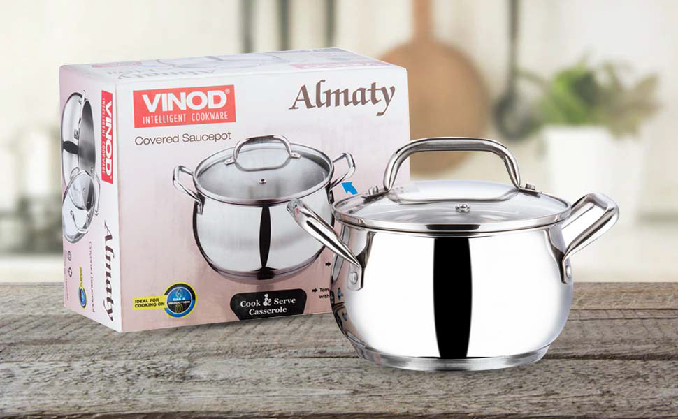 cocktail shaker colander cookware digital marketing kadai promotional design saucepot stockpot Vinod Cookware woks