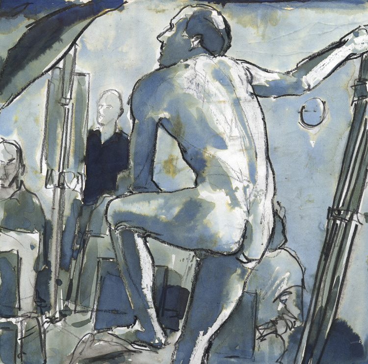 life drawing observational drawing nude Figure Drawing
