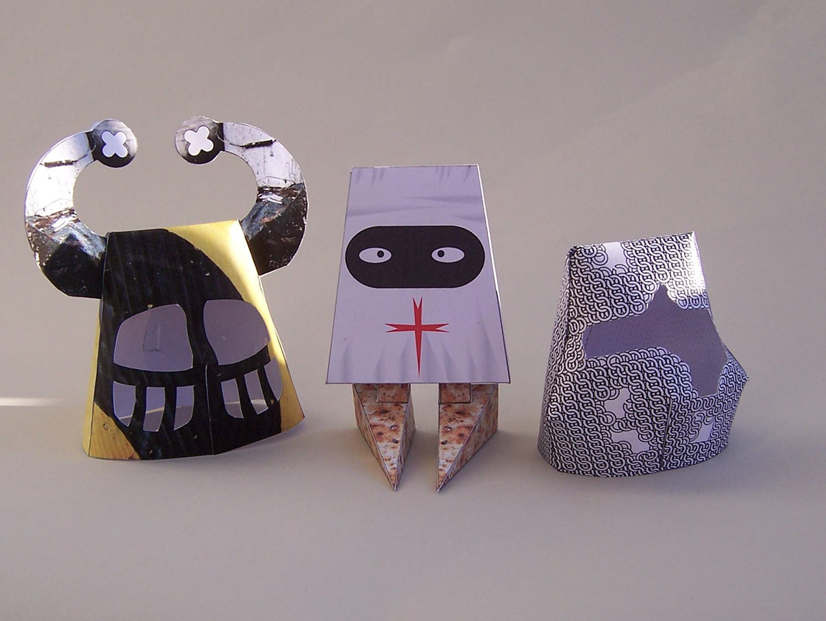 paper toys toys knights medieval paper