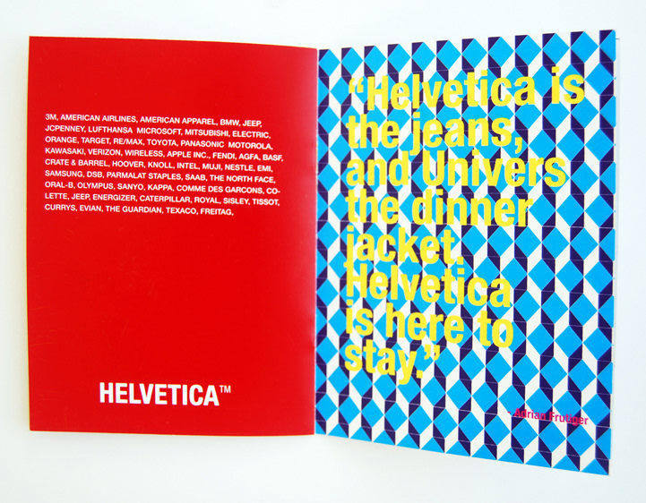 publication design helvetica font type Layout book brochure Booklet print grid