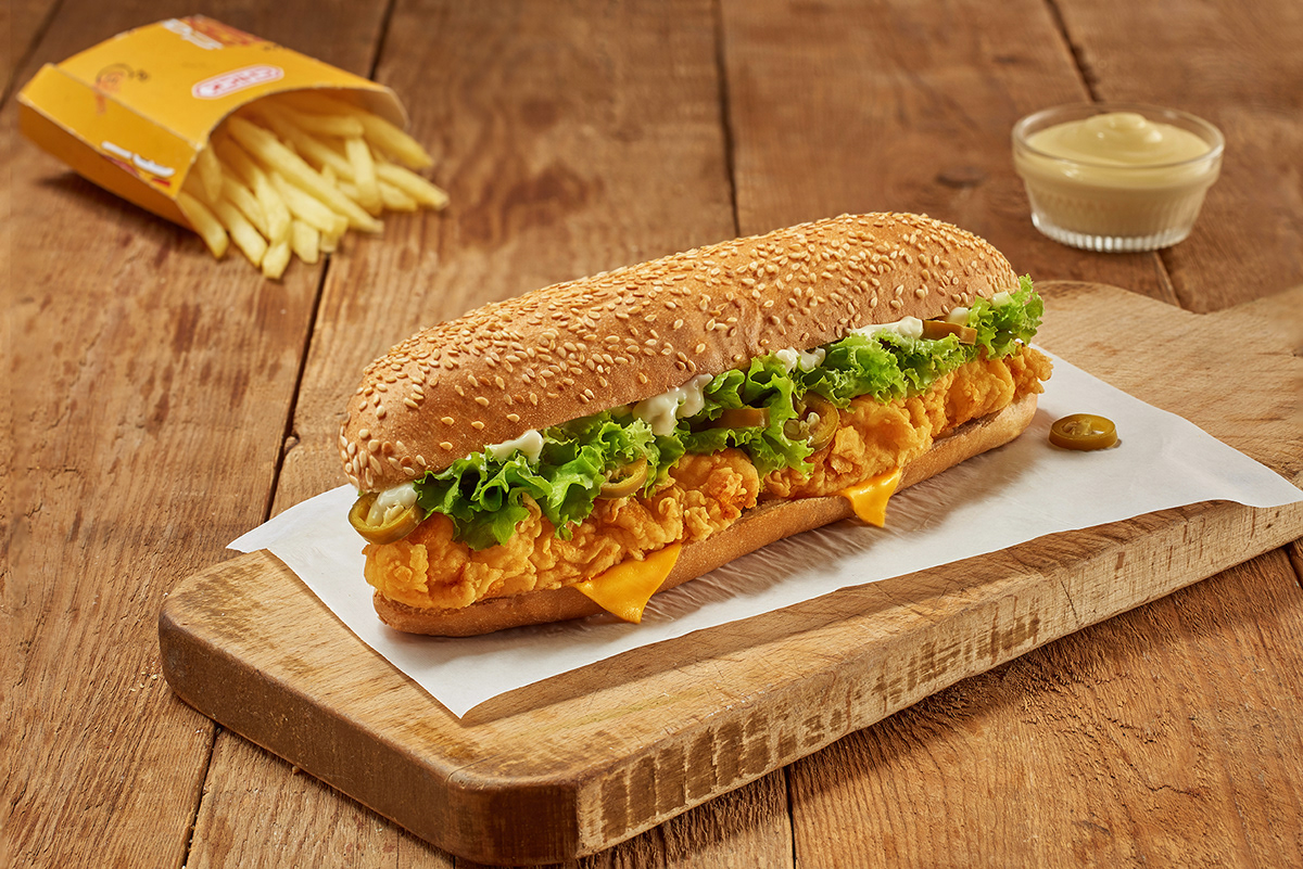 Photography  Food  styling  food_adv food_styling restaurant menu meal sandwich Fried_chicken