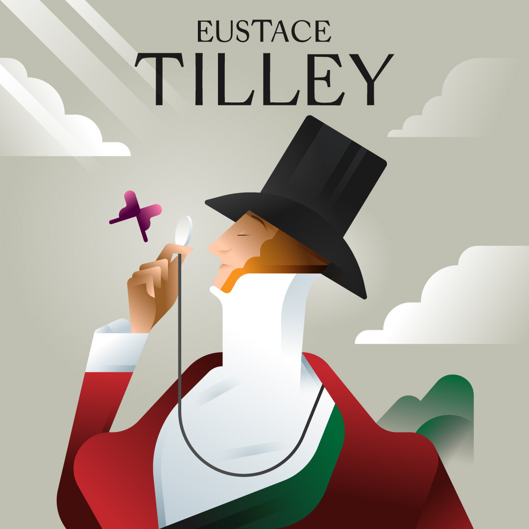 Cover Art Dandy Eustace Tilley lifestyle magazine New York New Yorker Magazine portrait The New Yorker tribute art