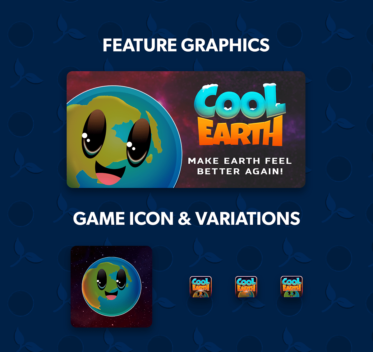 2D android game COOL EARTH design game gamedevelopment logo mobile game Google Play