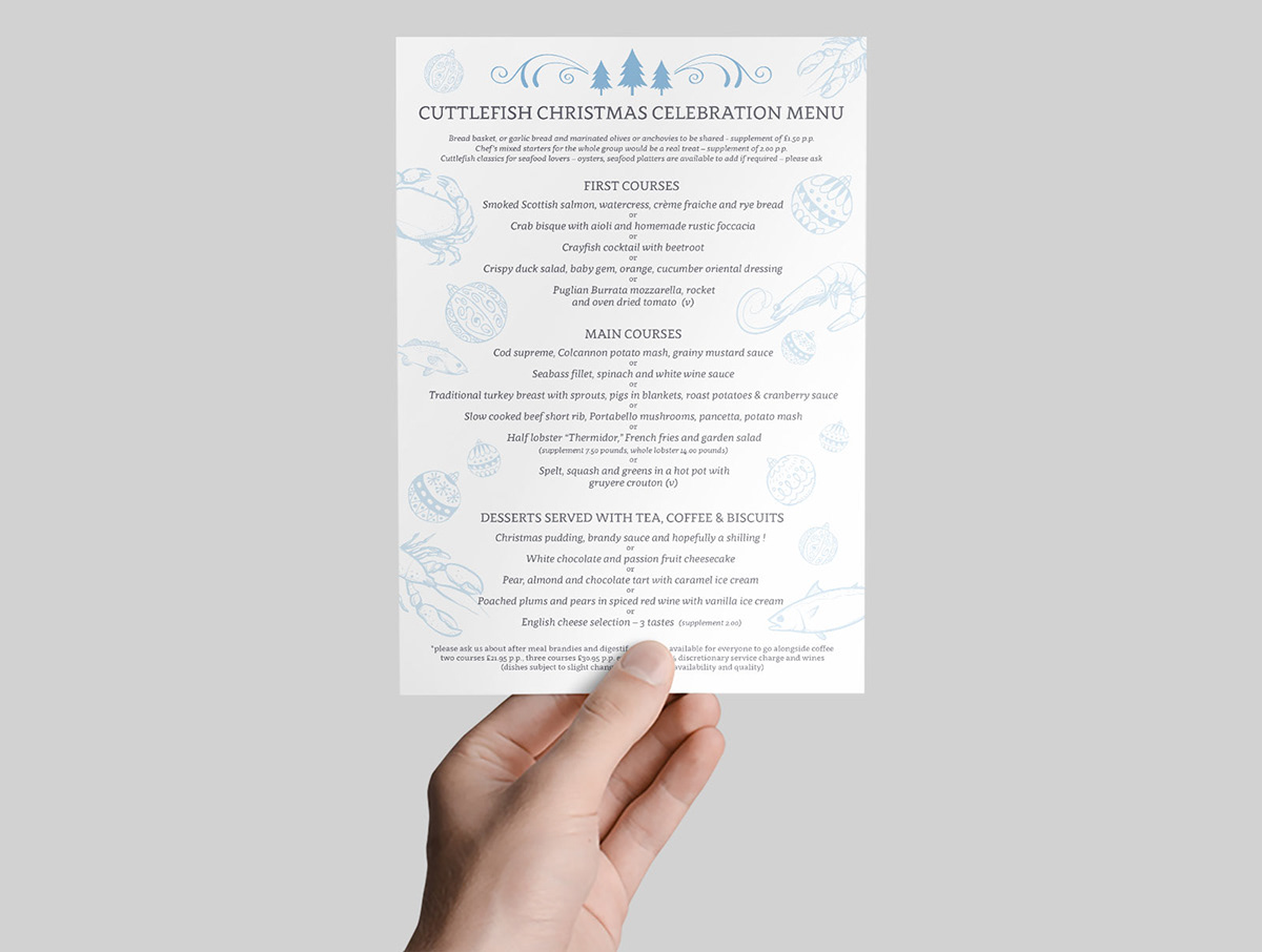 brand identity flyer font Food  graphic design  Menu Card restaurant typography  