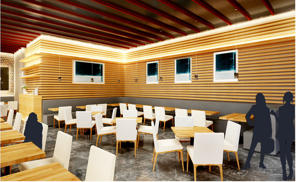 restaurant design interiors bar modern